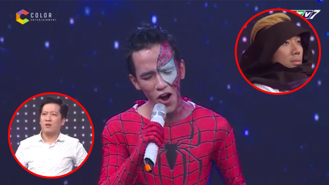 Anh chàng người nhện với giọng hát tuyệt hay khiến Trấn Thành - Trường Giang 'mất mặt không nói nên lời' vì 'sai quá sai'