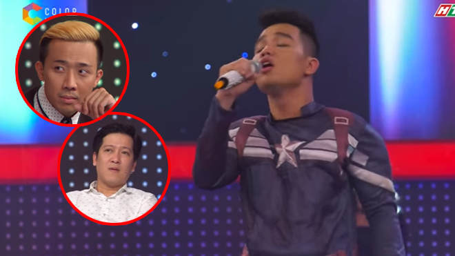 Giọng ca tuyệt hay của anh chàng Captain America khiến 'gia đình' Trấn Thành - Trường Giang hoang mang ngỡ ngàng