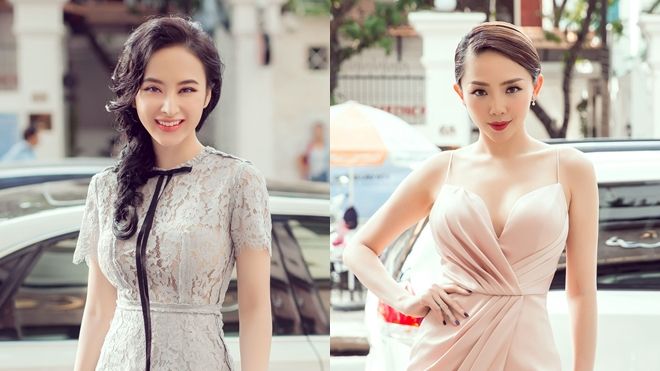 Tóc Tiên diện váy xẻ sâu hút mắt, Angela Phương Trinh kín đáo bất ngờ