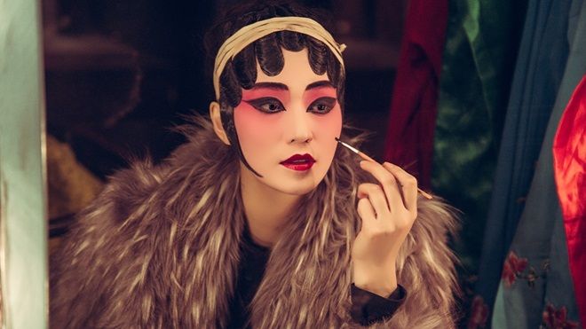 Không thể nhận ra Khánh My với tạo hình kinh kịch trong phim điện ảnh Hoa ngữ