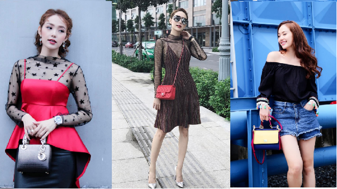 Âm thầm lặng lẽ, Minh Hằng chất đầy tủ đồ bằng túi hiệu