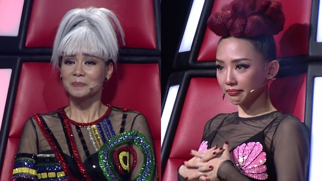 The Voice: Thu Minh bồi hồi xúc động, Tóc Tiên rơi nước mắt khi nhớ lại cố nhạc sĩ Trần Lập