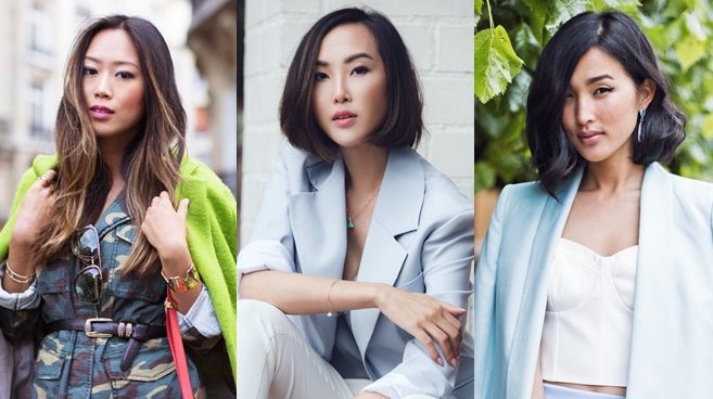 'So kè' độ mặc đẹp của 3 fashionista châu Á tại tuần lễ thời trang Thu Đông 2017