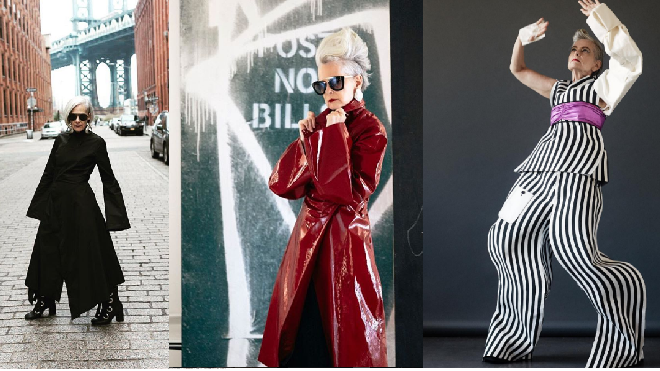 Fashionista 63 tuổi người Mỹ - mặc chất thần thái đỉnh cao khiến giới trẻ thán phục