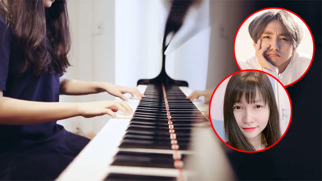 'Phát sốt' với đoạn clip piano cover 'Nơi này có anh' của hot girl An Coong khiến Sơn Tùng cũng phải 'say mê'