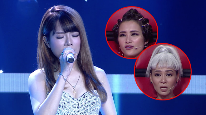 Cô nàng nóng bỏng với hit của Hà Hồ khiến cả 4 HLV vô cùng tiếc nuối