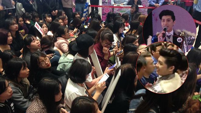 Lần thứ hai nơi biểu diễn 'thất thủ', Noo Phước Thịnh vẫn cười chào fan Hà Nội