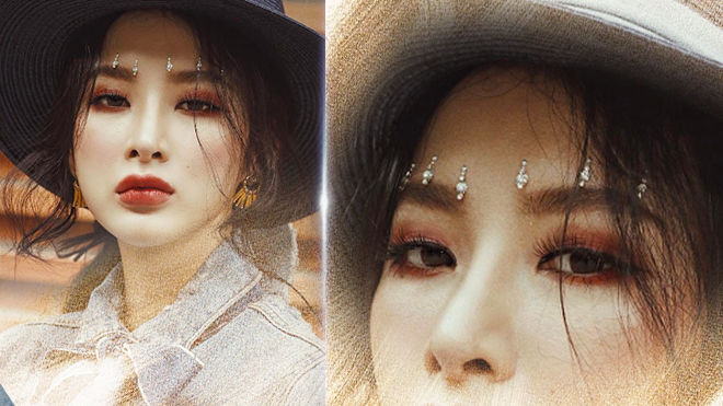 Nhanh tay học Angela Phương Trinh cách gắn đá lên mặt để có street style độc - đỉnh - đẹp