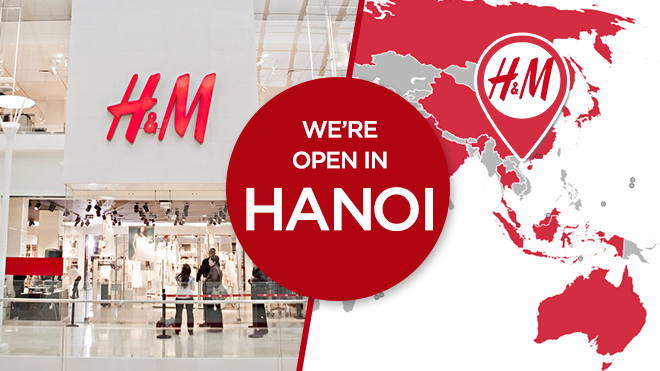 Không còn gì 'lăn tăn', cửa hàng đầu tiên của H&M sẽ được mở tại Hà Nội!