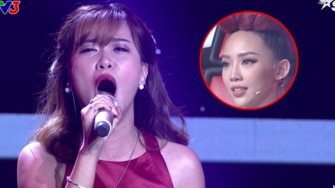 Giọng ca nữ thuyết phục hoàn toàn HLV Tóc Tiên cùng tất cả khán giả với hit 'Anh cứ đi đi'