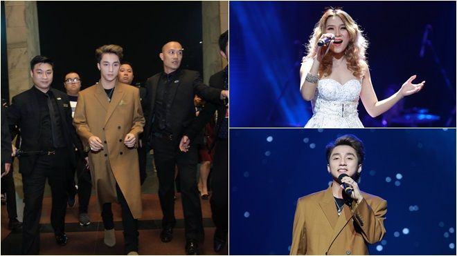 Mỹ Tâm, Sơn Tùng được bảo vệ nghiêm ngặt giữa vòng vây fan thủ đô