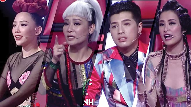 Những câu nói 'đi thẳng tới trái tim' của bộ tứ HLV trong vòng Giấu mặt Giọng hát Việt 2017