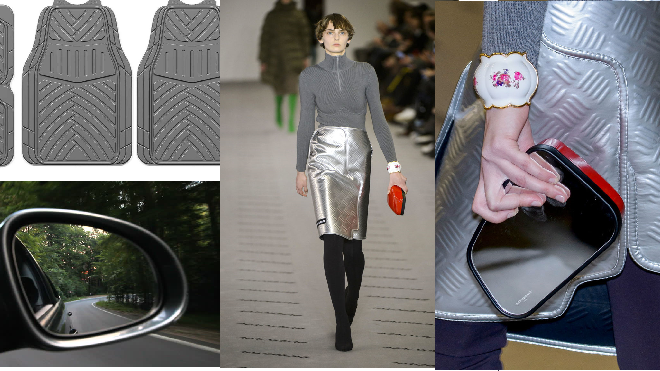 Váy thảm ô tô, ví hình gương xe, đây chính là những item độc nhất của Balenciaga mùa này!