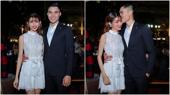 Quỳnh Châu, Quang Hùng rạng rỡ khai trương Yolo pub