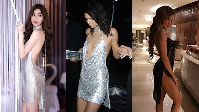 Khánh My, Lyskeli đụng hàng váy áo 1 mảnh với Kendall Jenner: ai sexy nhất?