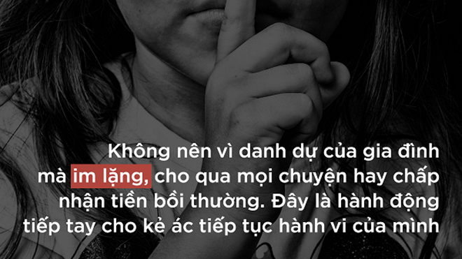 Chia sẻ gây sốc của nhiều nạn nhân từng bị xâm hại, đừng im lặng!