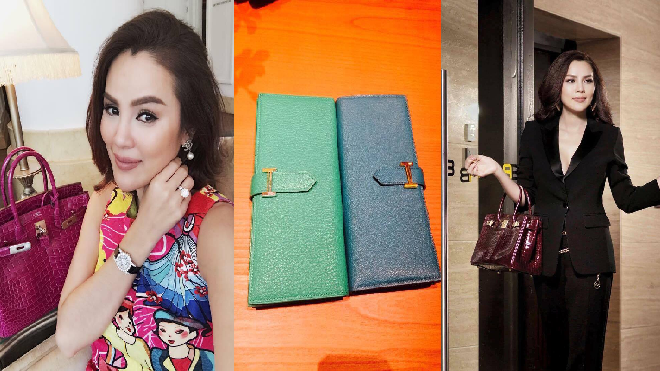 Đâu chỉ 'Hermes bạch tạng', á hậu Phương Lê còn có cả 1 bộ sưu tập Birkin!