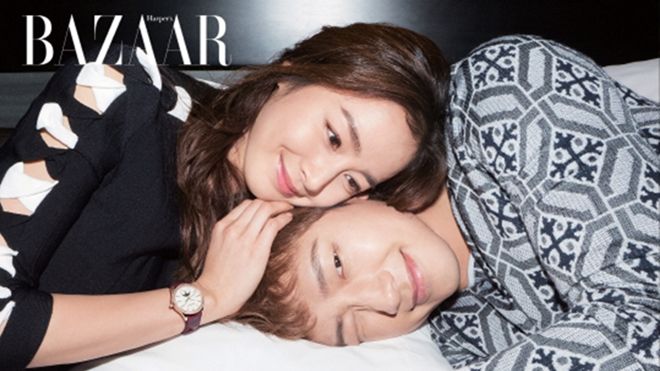 Lần đầu cùng lên bìa tạp chí, Bi Rain và Kim Tae Hee khiến fan 'chết ngất' vì quá… tình tứ