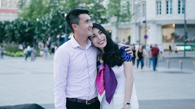 Công Vinh - Thủy Tiên xuất hiện trong phóng sự của kênh thể thao số 1 thế giới ESPN