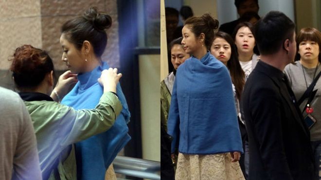 Sau khi sinh con, Lâm Tâm Như được nhân viên tháp tùng, 'chăm sóc tận răng' khi đi sự kiện