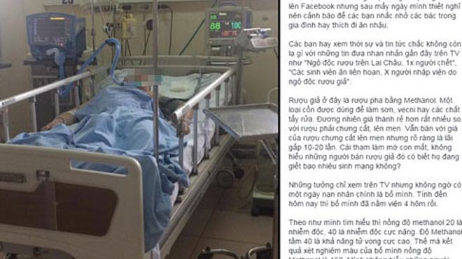 Lời cảnh tỉnh của cô gái Hà Nội có bố chết do ngộ độc rượu methanol