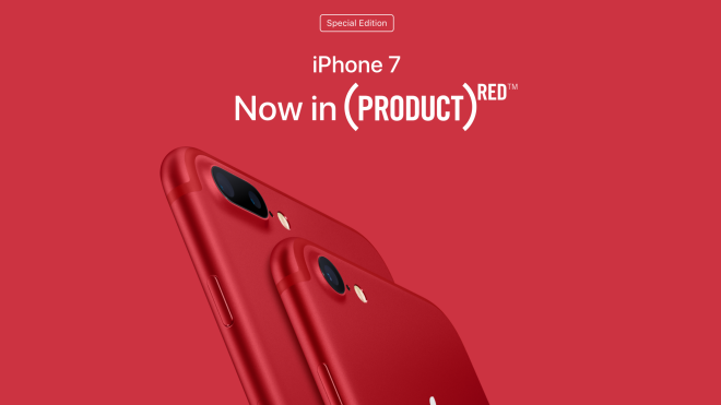 Iphone 7 xuất hiện phiên bản màu đỏ khiến cộng đồng 'táo cắn dở' phát sốt