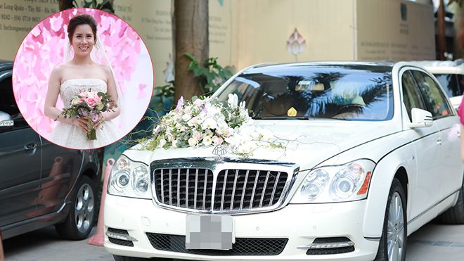 MC Thành Trung dùng xe sang gần 21 tỷ đồng để đón cô dâu Ngọc Hương