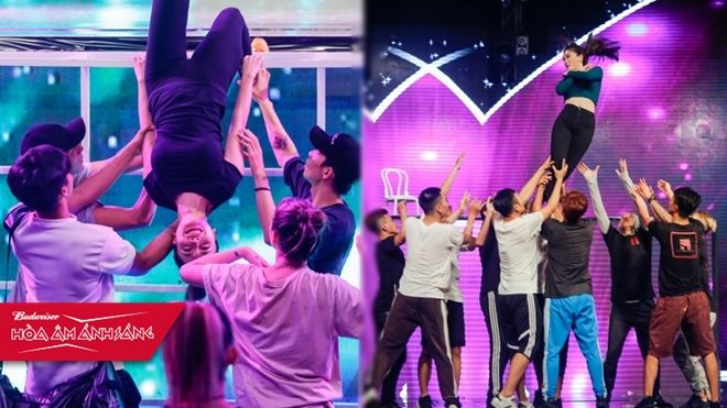 Yến Trang 'nhào lộn', Bảo Thy lần đầu bay trên sân khấu Remix New Generation