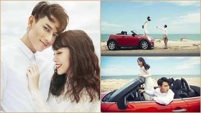 Isaac bất ngờ 'đốn tim' fan bằng bộ ảnh cưới lung linh trên biển