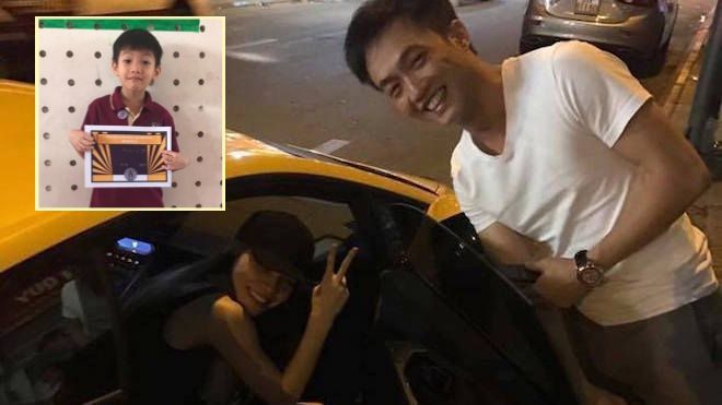 Hồ Ngọc Hà, Cường Đô La tiếp tục xuất hiện cùng nhau trong ngày Subeo nhận bằng khen học tập