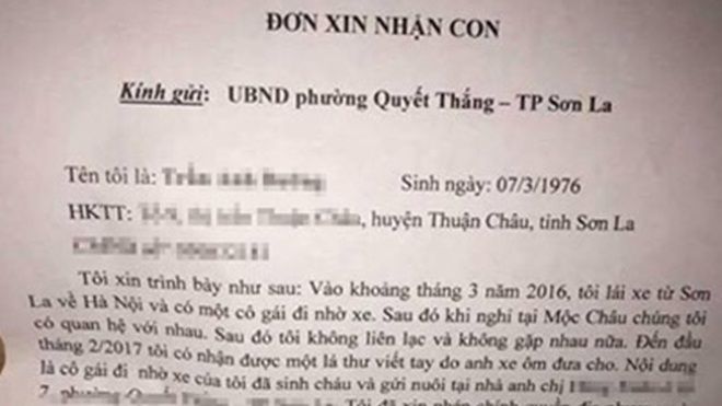 Người tài xế muốn nhận lại con sau 'tình một đêm' với cô gái đi nhờ xe năm ngoái