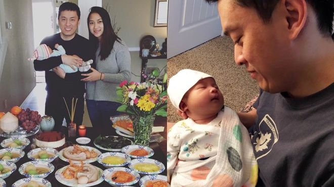 Vợ chồng Lam Trường hạnh phúc tổ chức đầy tháng con gái