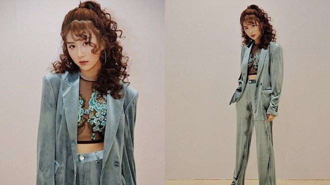 Quỳnh Anh Shyn 'tan tác' với mái tóc xoăn, diện trang phục siêu sexy tại họp báo Influence Asia 2017