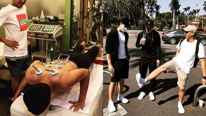 Sau tai nạn nghiêm trọng, Harry Lu vẫn chưa để lộ gương mặt