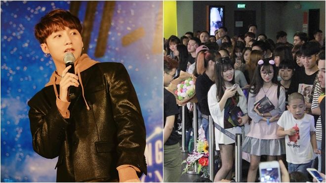 Fan Thủ đô hô vang tên Sơn Tùng, phấn khích với lời hứa 'phát hành nhiều album'