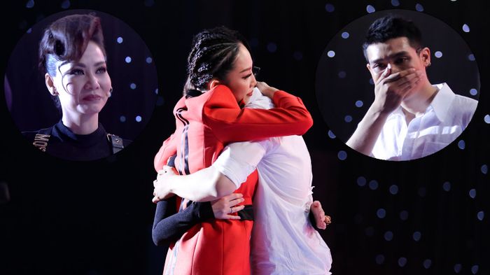 Nghe theo lý trí, Tóc Tiên khiến khán giả bật khóc trước khoảnh khắc cứu 'soái ca' Đào Tín team Thu Minh