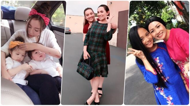 Những sao Việt bất ngờ công khai con ruột