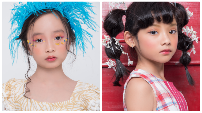 Thiếu Gia Mỹ, Huỳnh Phương Anh - 2 cô bé mẫu nhí vừa đáng yêu lại catwalk giỏi khiến khán giả ‘đổ rạp’