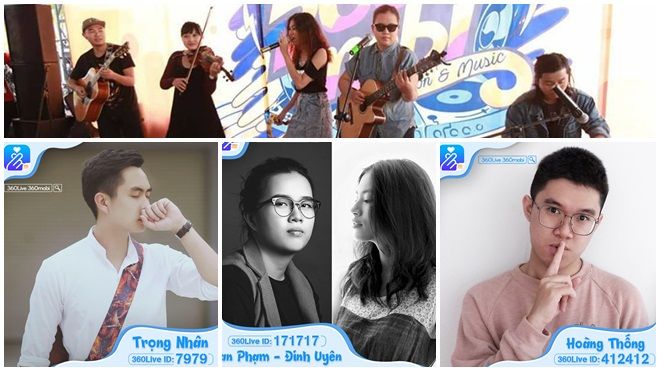 Dân yêu nhạc Unplugged hãy 'bơi' vào 360Live ngay và luôn đi!