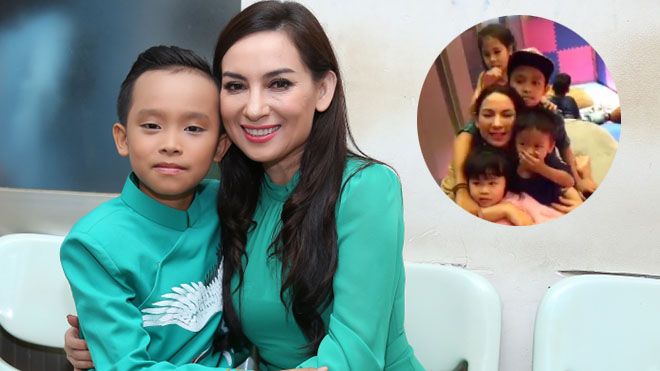 Vừa tiết lộ về con gái ruột, Phi Nhung vui vẻ đón sinh nhật bên các con nuôi