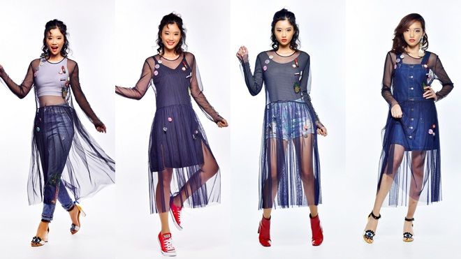 6 cách Patch Work + Sheer Dress = Sự kết hợp hoàn hảo