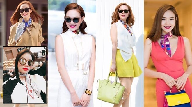 Quàng khăn lụa điệu đà, Phạm Hương - Minh Hằng: Ai mới khiến bạn thích mê?