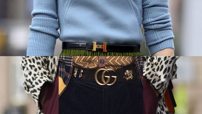 Logo belt - Xu hướng vẫn chưa có dấu hiệu 'hạ nhiệt' trong mùa mốt năm nay