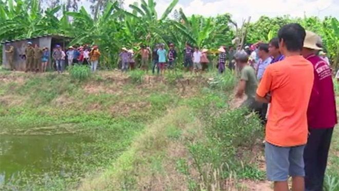 Bắt nghi can sát hại bé gái 9 tuổi rồi giấu xác dưới ao