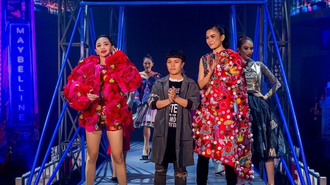 Hà Nhật Tiến và BST Patch Work rực rỡ