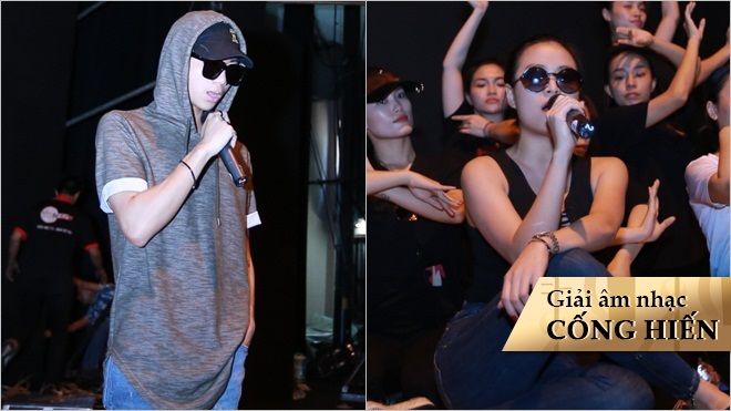 Soobin Hoàng Sơn, Hoàng Thùy Linh căng thẳng tập luyện trước giờ G 'Cống hiến 2017'