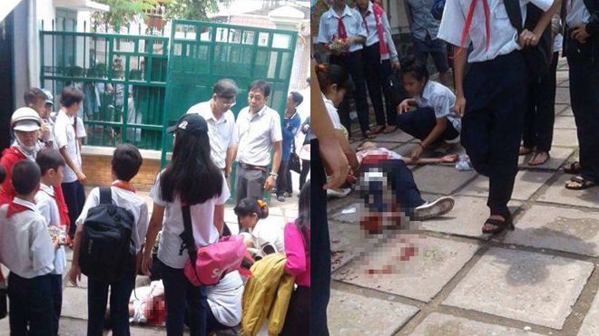 TP HCM: Nữ sinh lớp 6 đâm chém kinh hoàng 2 bạn cùng trường