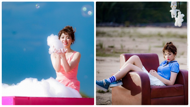 Couple TX cháy hàng sau khi xuất hiện trong MV của Hari Won