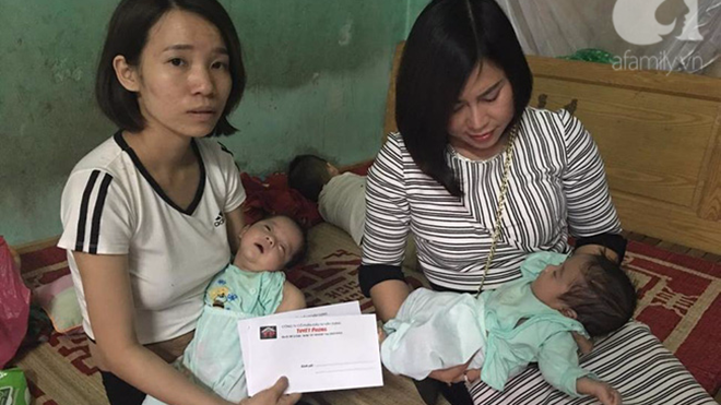 Người mẹ sinh đôi lên mạng rao tin cho con: Nhiều người đến xin nuôi em bé và giúp đỡ