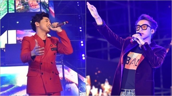 Giữa lùm xùm hủy show, Noo Phước Thịnh hội ngộ Sơn Tùng tại Phố đi bộ Nguyễn Huệ